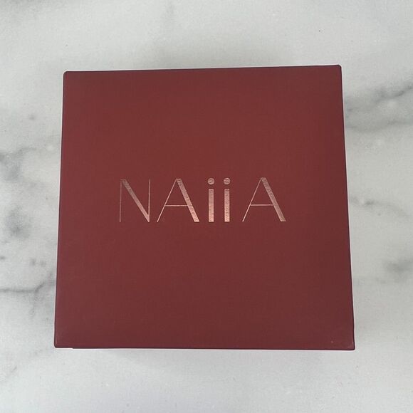 REVOLVE NAiiA Vivien Sterling Shaker Belly Chain Dangling White Cubic Zirconia - Picture 3 of 7